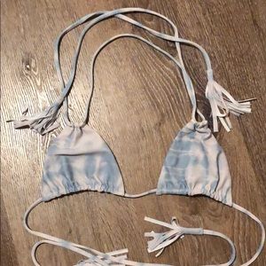 Acacia Swimwear Cannons Top in Shibori